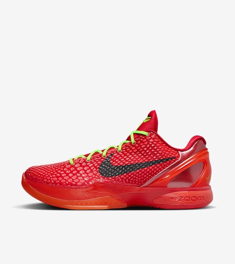 2023 Nike Zoom Kobe 6 Protro Low Reverse Grinch Size 8 *INHAND