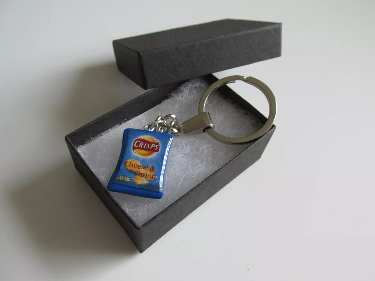 Crisp packet keyring sale
