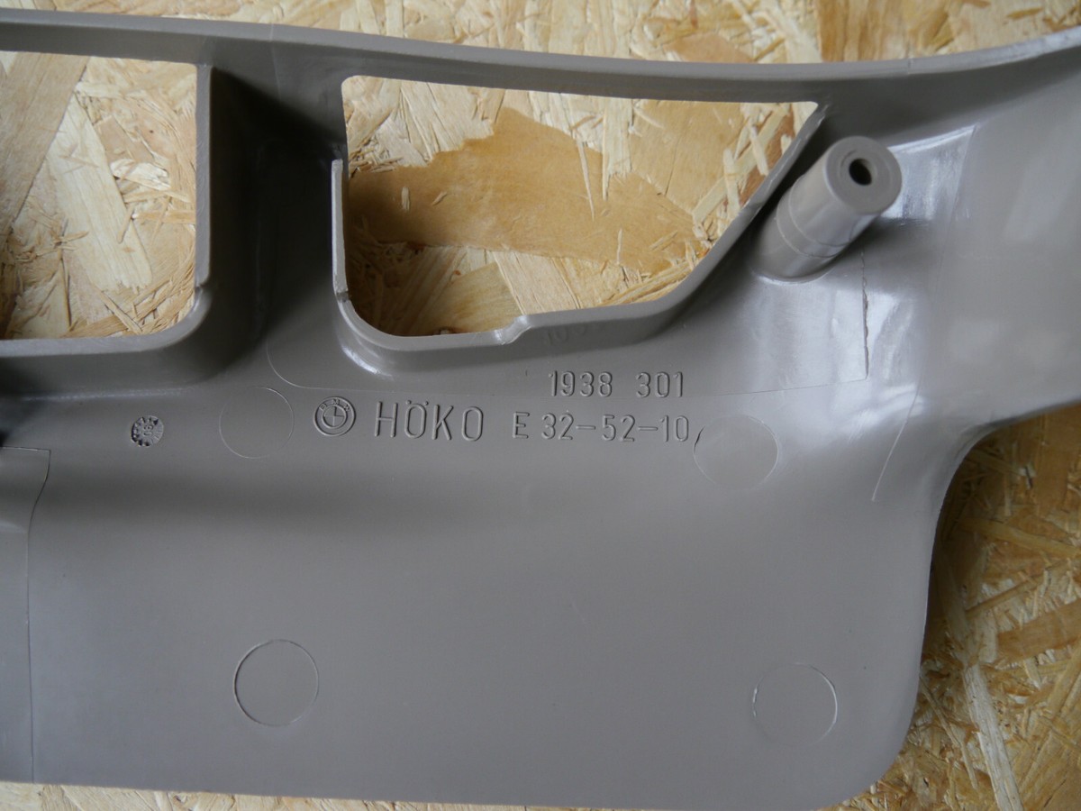 BMW E32 E34 Blende Sitz aussen links PERGAMENT NEU NOS 8140319 | eBay