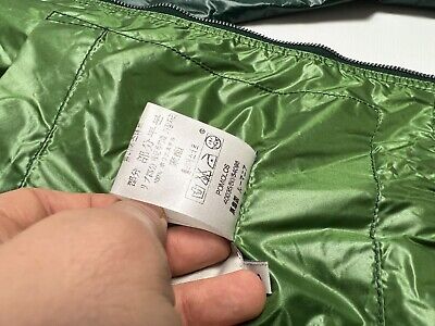 RARE Men's Vintage MONCLER Pomolos Green Windbreaker Bomber RARE Men's Vintage MONCLER Pomolos Green Windbreaker Bomber