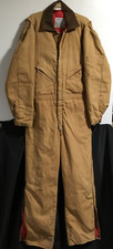 Zero-Zone Walls Plano Insulated Duck Work Coverall  Pecan  Large Regular 42-44