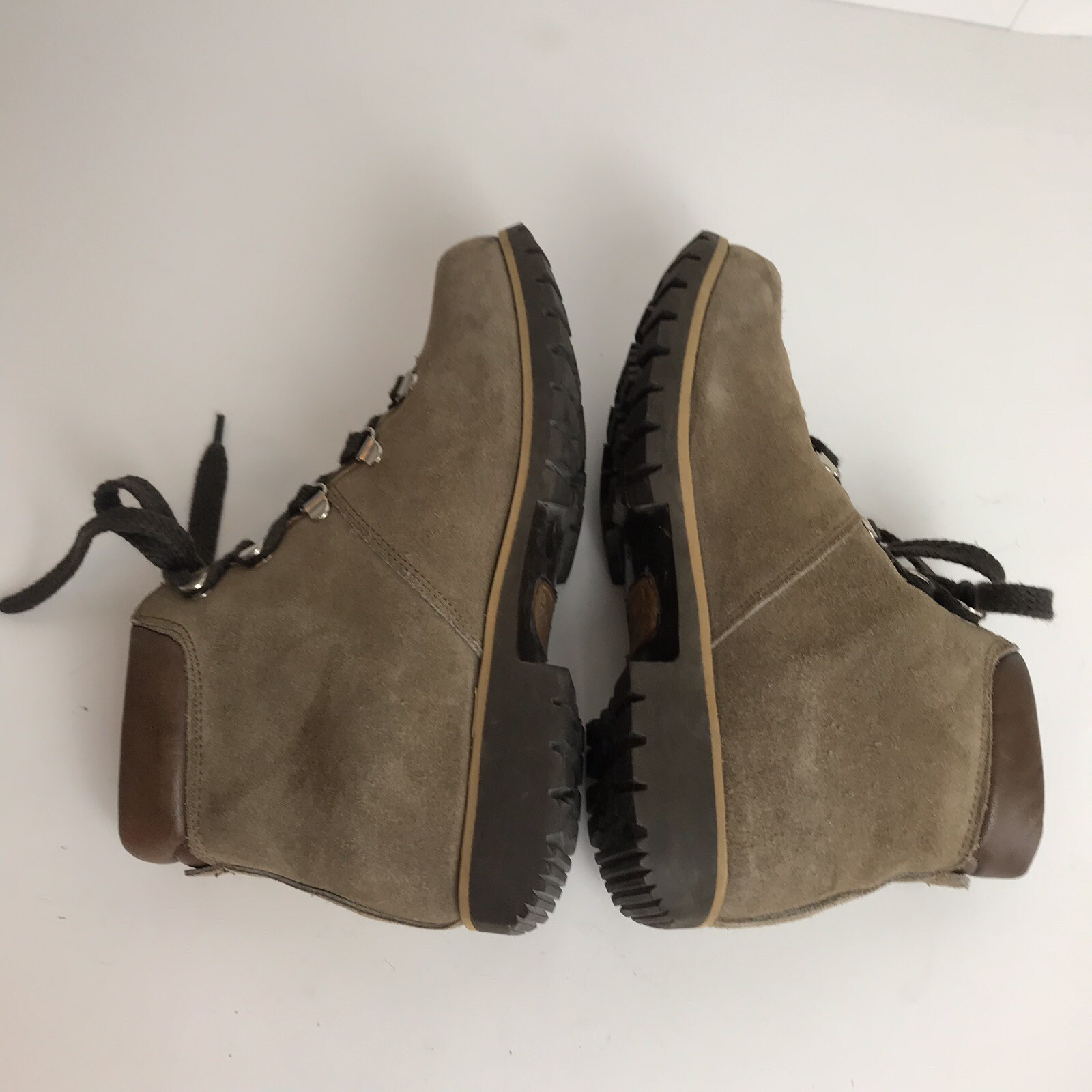 PMS By Patons Leather Hiking Boots Made In Italy Wome… Gem