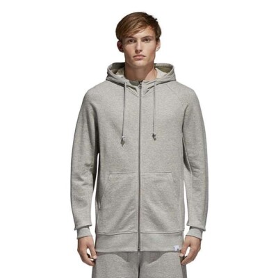 Adidas X by O Zip Hoody Medium Grey Heather Size UKXL UK
