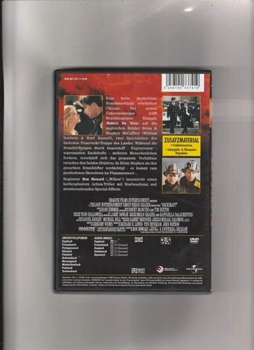Backdraft - Männer die durchs Feuer gehen - DVD - Bild 2 von 2