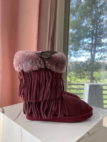 Nuevas en caja Koolaburra Haley II botas frigoríficas oveja 2 filas - Imagen 6 de 7