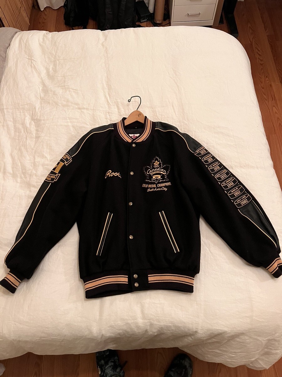 Roots Canada 2002 Team Canada Olympic Champions Wool Jacket Men's