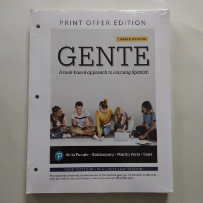 Gente: A Task-based Learning Approach to Spanish - Loose Leaf Edition - New