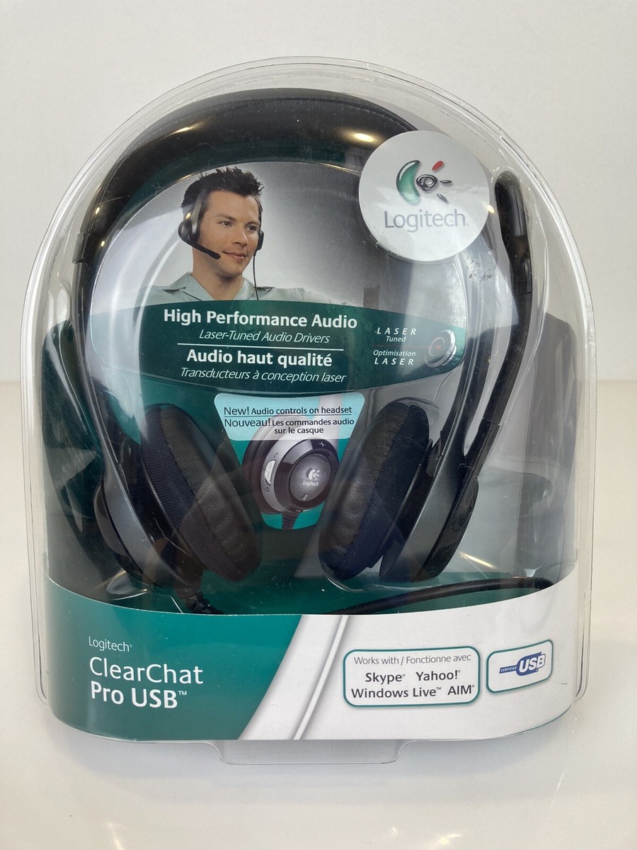Logitech Clear Chat Pro USB Headset Sealed BRAND NEW