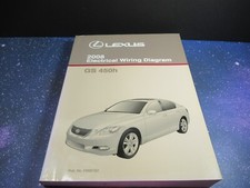 OEM Lexus GS 450H Model 2008 Electrical Wiring Diagram # EMO87OU Manual Schemati