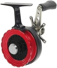 Frabill Straight Line 261 Ice Fishing Reel, Black