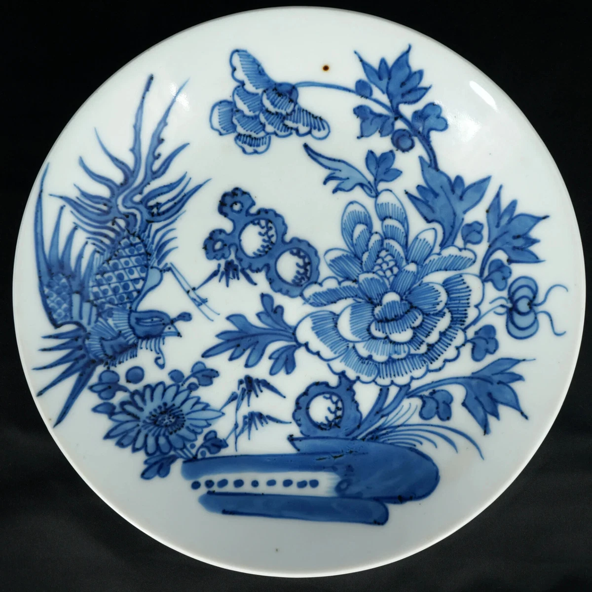 中国　古物　骨董品　碗 藍釉 中国美術 中国 古物 骨董品 碗 藍釉 中国美術