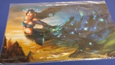 1x  Playmat AOM Alayna Lemmer Nyx Greek Goddess New(Near Mint) Playmats