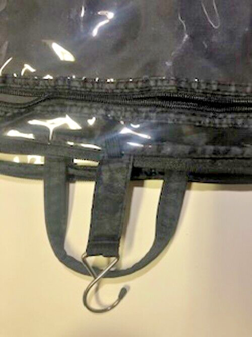 Basics Makeup Bag/Travel Bag - Sleek, Stylish, Storage, and Hanger (Pre-Owned)