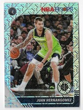 Juan Hernangomez 2019-20 Panini NBA Hoops Premium Stock Mojo Silver Prizm #163
