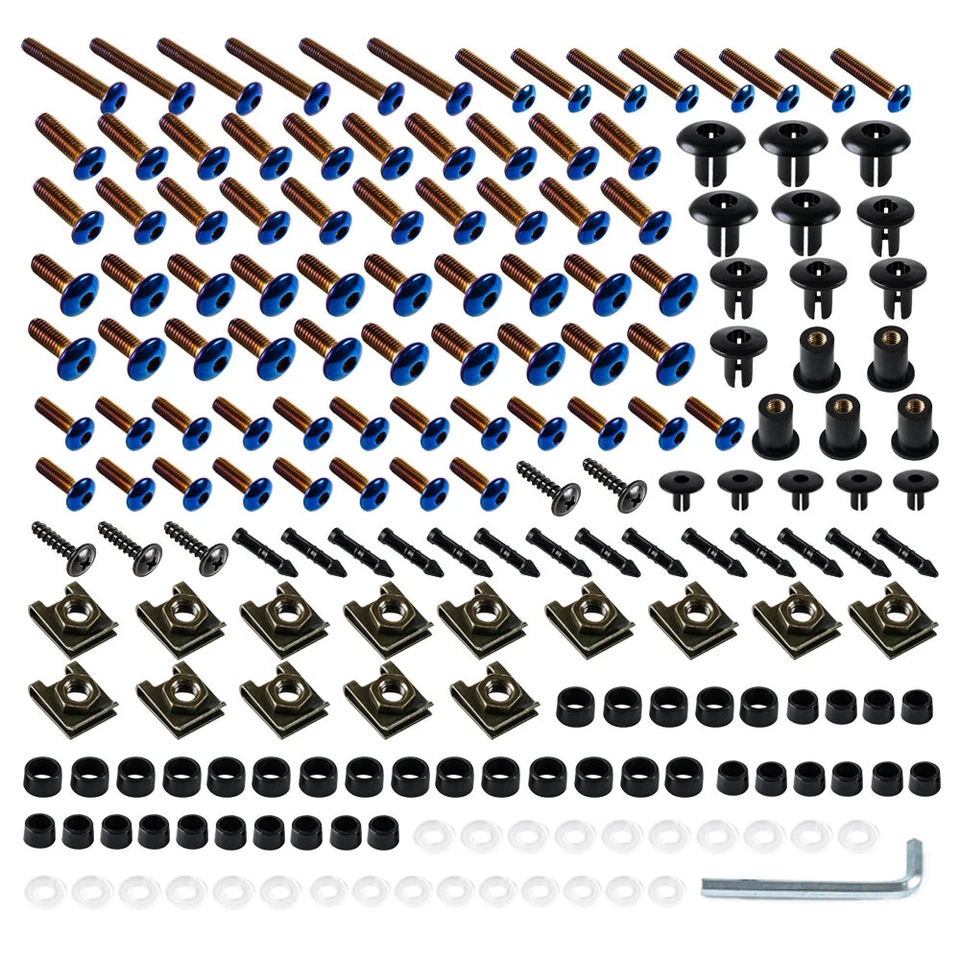 Stainless Steel Bolts Screw Fastener for CBR600F2/F3/F4/F4i 1991 - 2007 Honda Foto 3 de 4