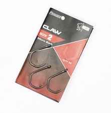 Nash Pinpoint Claw Hooks - All Sizes - Barbed or Barbless - Carp Fishing