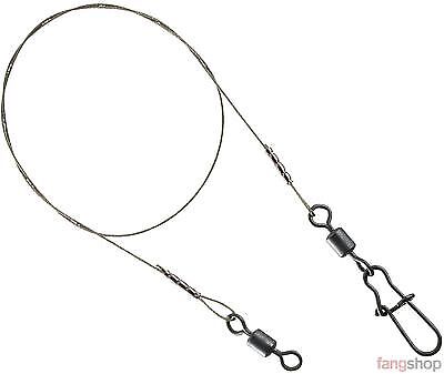 Daiwa Prorex 7x7 Wire Leader 20cm 30cm 2 Stück Raubfisch Stahlvorfach Hecht