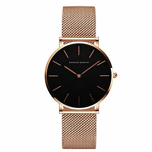 Montre femme or rose d'une élégance intemporelle en acier de qualité