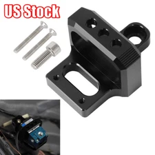 For Mac AEM Boost Controller Solenoid Valve Mount Holder Bracket Billet 3 Port