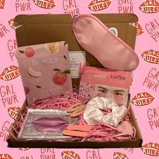 Pink Pamper Hamper Giftset Beauty Box Skincare Spa Gift For Her Birthday Girl