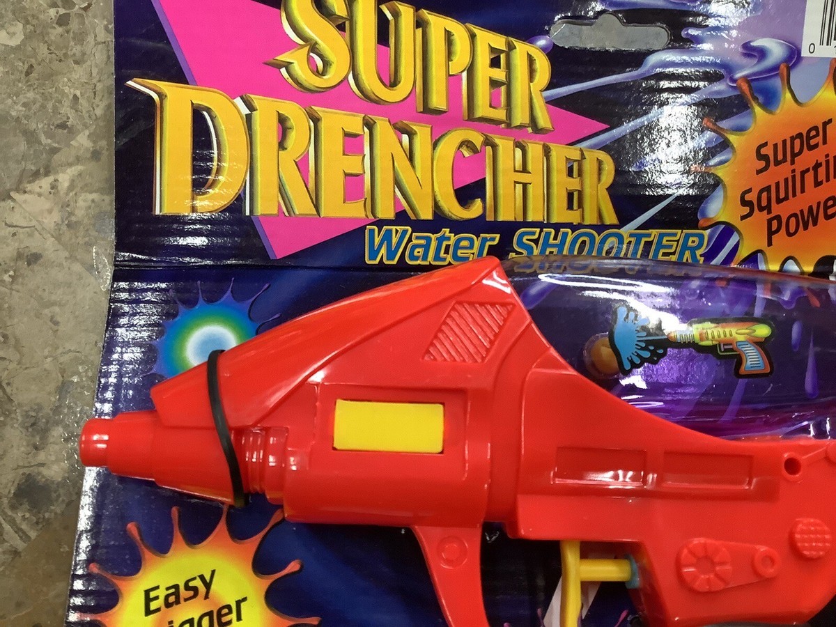 Super Drencher Water Shooter Super Squirting Power NOS | eBay
