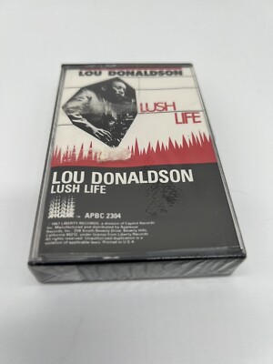 NEW Lou Donaldson Lush Life Cassette Tape SEALED