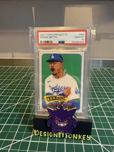 Topps Project 70 1965 Mookie Betts by Jacob Rochester PSA 10