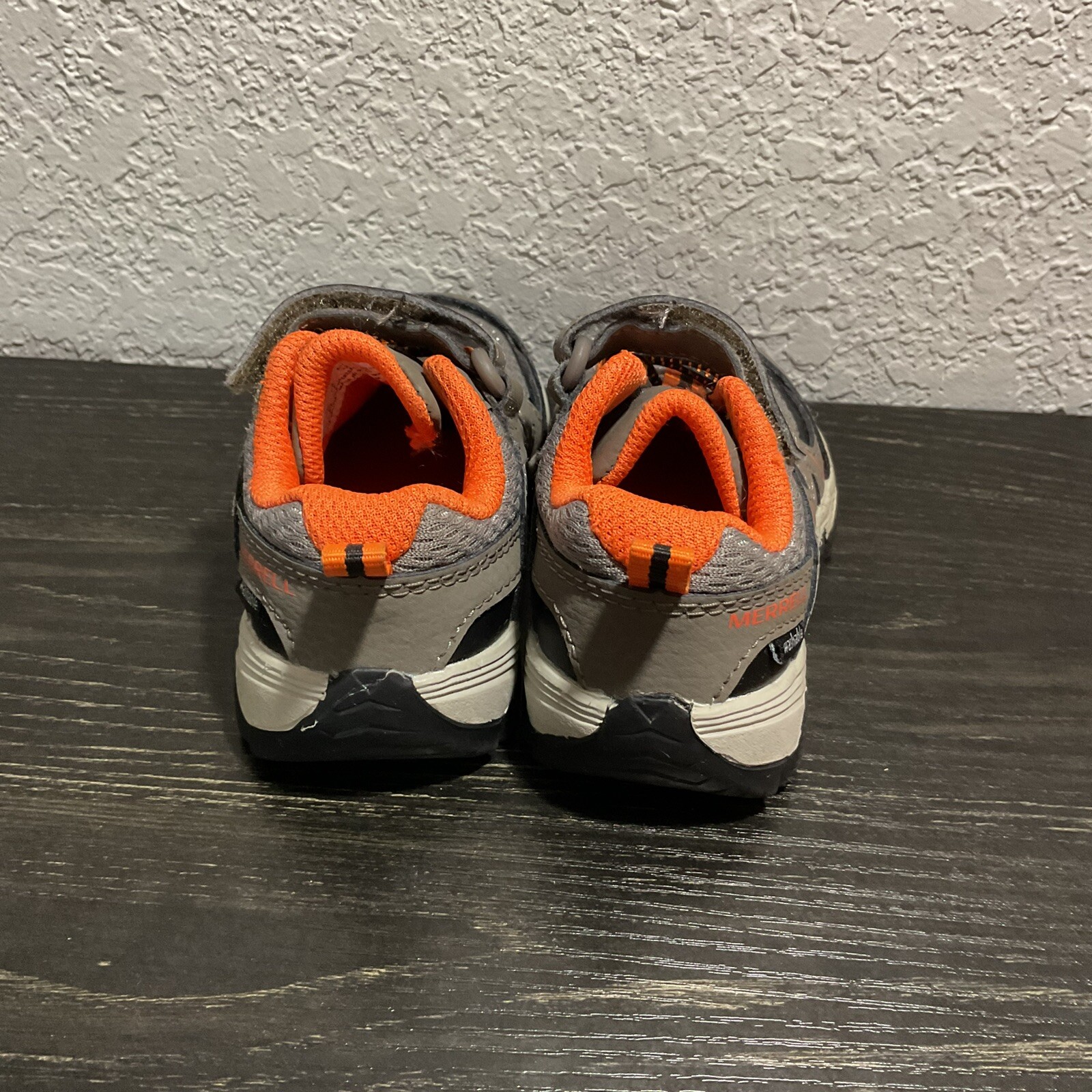 Merrell Trail Chaser scarpe da corsa escursionismo giovanile misura 6 m grigio arancione bambini grandi