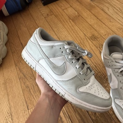 Nike Dunk Low Retro Shoes Sneaker Grey Fog White Mens 10.5 Casual Lifesty DD1391