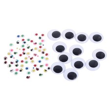 2 sacchetti adesivi bulbo oculare fai da te googly patch fai da te cartone animato accessori bambole
