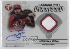 2023 Topps Pristine Around The Diamond Relics Jonathan India #ADR-JI Auto 0s1o