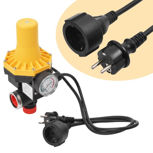 Pumpensteuerung Druckschalter Hauswasserwerk Gartenpumpe Pumpenschalter Kabel EU - Bild 10 von 15