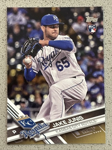 2017 Topps Update Rookie RC Gold 1960/2017 Jake Junis #US56 Kansas City Royals