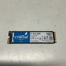 Crucial P1 1TB M.2 2280 NVMe PCIe Gen3 x4 Internal SSD CT1000P1SSD8 - Used