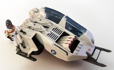 Vtg Cobra WOLF w/ ICE VIPER Vehicle G.I. Joe ARAH Hasbro 1987 NEAR COMPLETE Mint