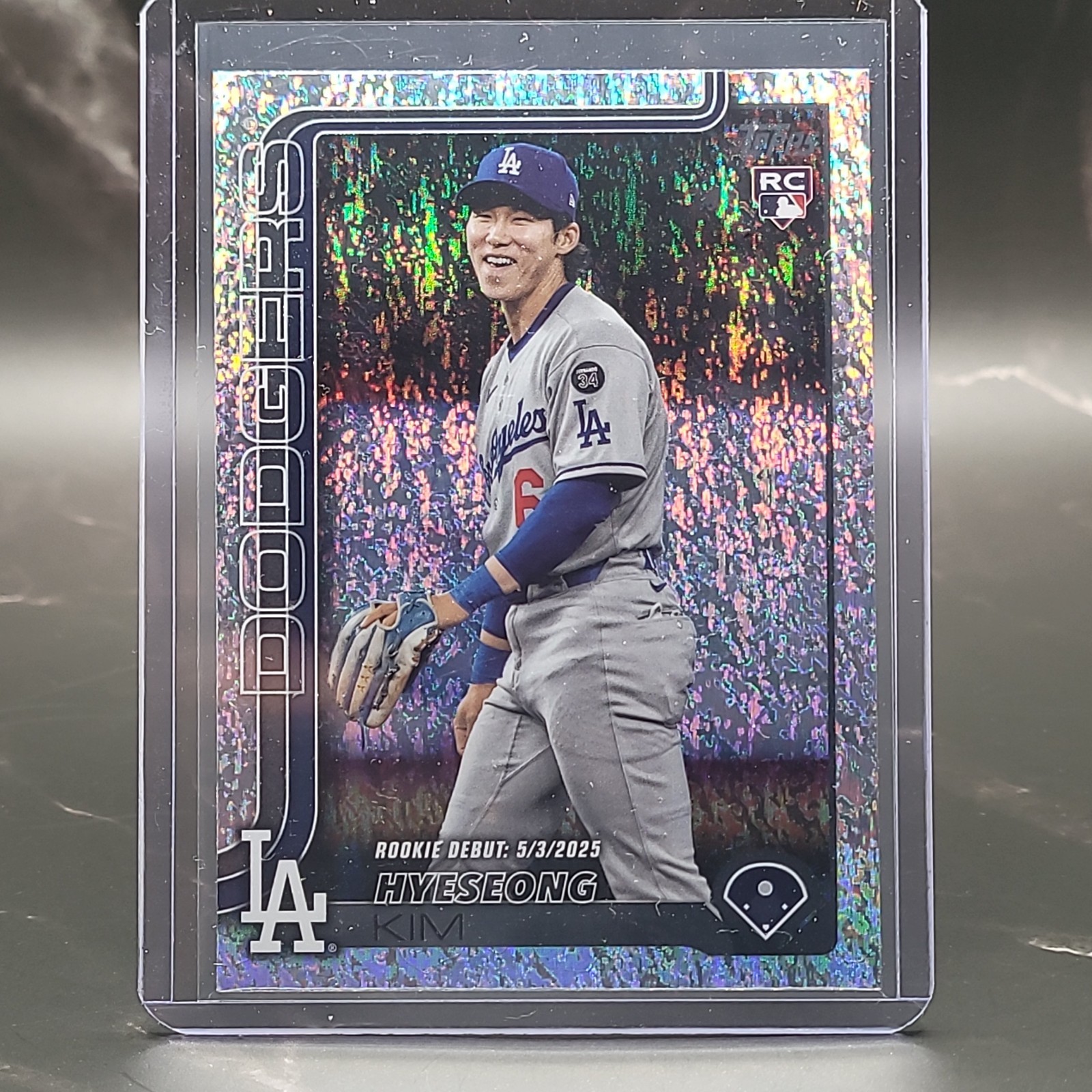 2025 Topps Update #US312 Hyeseong Kim (RC) ✨ML Debut Mini diamond 💎 ✨ Dodgers