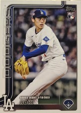 2025 Topps Update Series - Rookie Debut Roki Sasaki #US199 (RC)