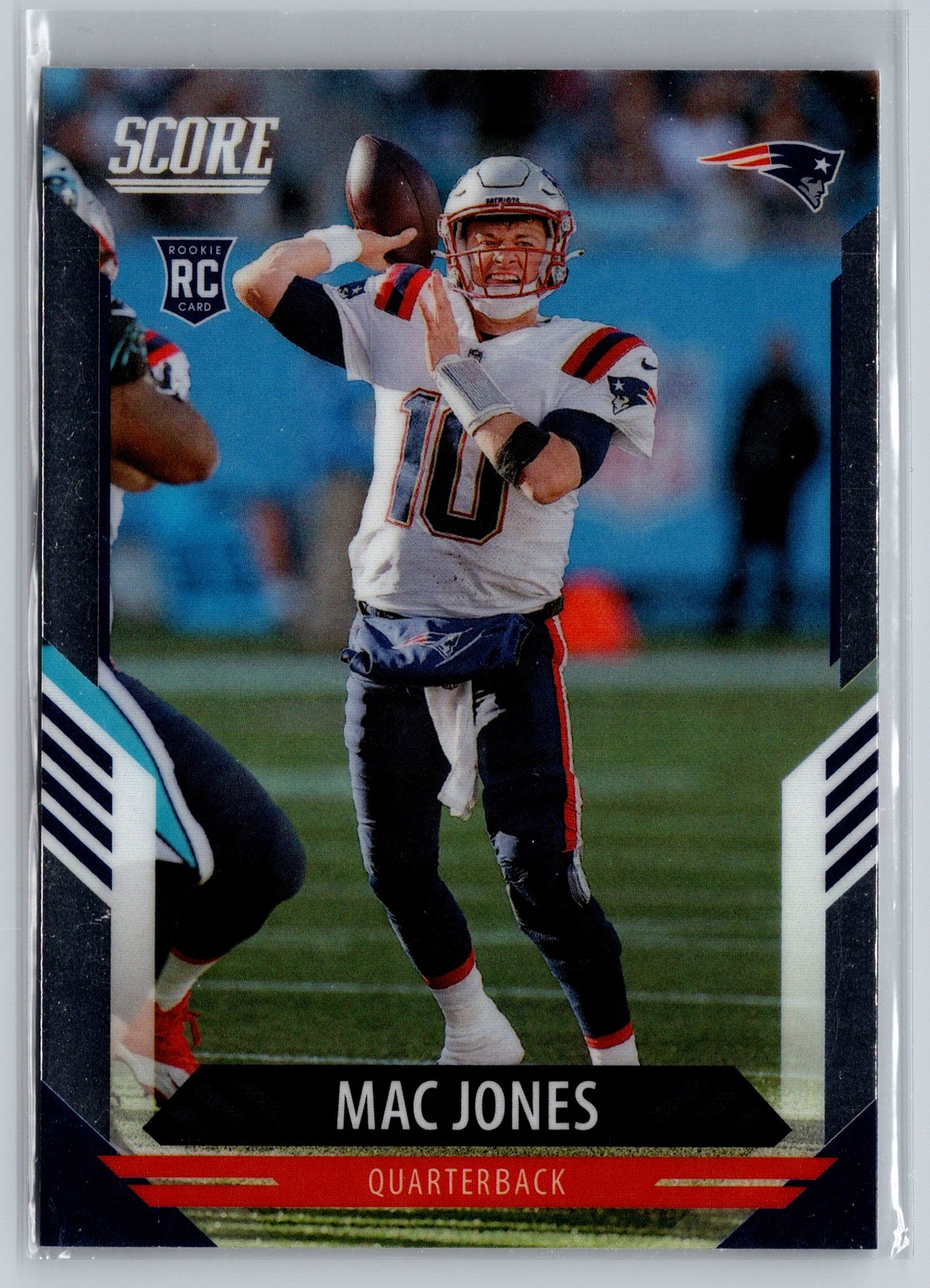 2021 Panini Chronicles #405 Mac Jones Score Update Rookies New England Patriots