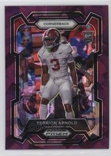 2024 Panini Prizm Draft Picks Purple Ice Prizm 65/149 Terrion Arnold #116 0ud4