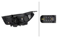 Hauptscheinwerfer HELLA 1EG 354 862-011 OPEL GRANDLAND X Van 2 2017-2021