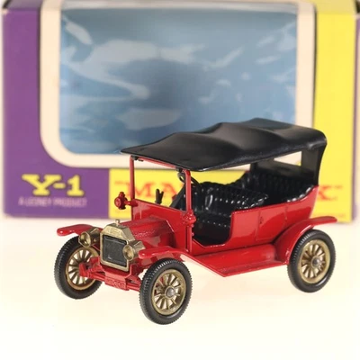 Matchbox Y-1 Ford 1911 Model T Ford 1/43 Rouge avec boîte - Photo 1/4