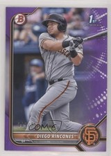 2022 Bowman Prospects Purple Border 189/250 Diego Rincones #BP-65 1u6