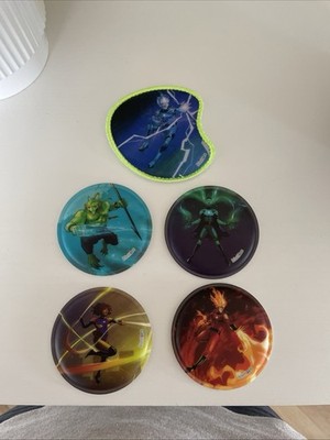 Ergobag Kletties, 5er Set, Superhelden Magic Superpower