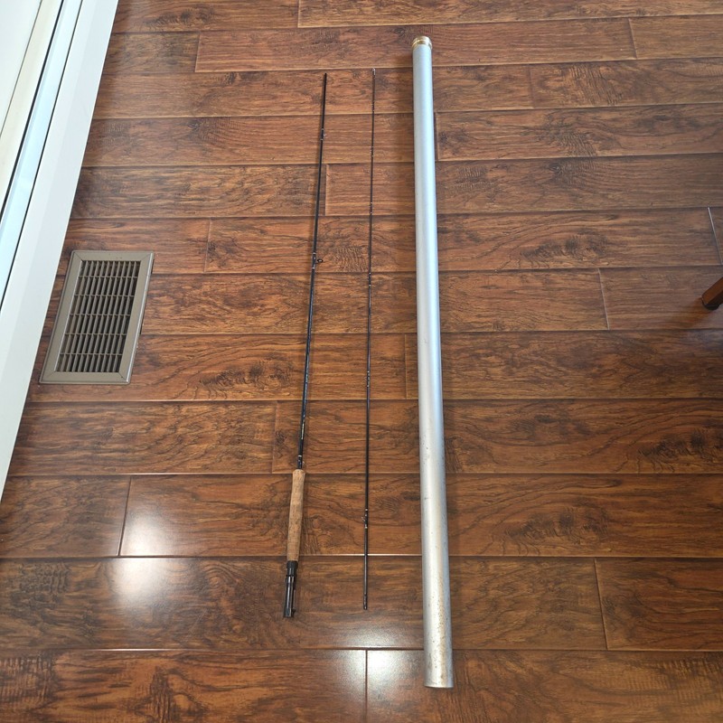 USED ST. CROIX FLY ROD 1702-5/6-9 PRO-GRAPHITE SERIES 9 FOOT 5/6 WEIGHT 2 PIECE