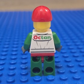 LEGO&reg; Race Car Mechanic Minifig cty0390 City Race Car Driver Octan Racing 60025