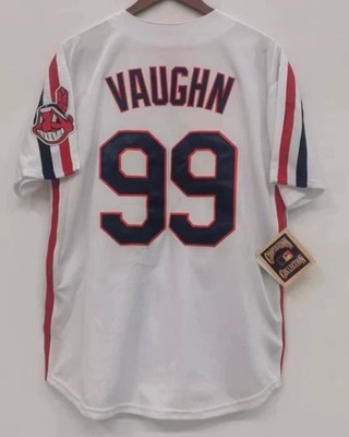 Ricky  Wild Thing  Vaughn Cleveland Indians MLB Herren Baseball Trikot