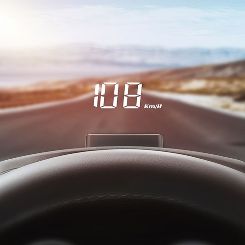 Quality Car Head-Up Display HUD Display HUD Gauge Parts Replacement Set ABS - Picture 9 of 12