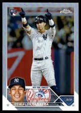 Oswaldo Cabrera 2023 Topps Chrome #69 Yankees Insert ? SEE SCAN! FREE SHIPPING