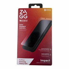 Zagg Fusion Protect Flexible Hybrid Screen Protector for Samsung Galaxy S24