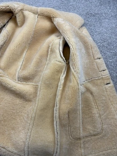 Vintage Buckboard Mens Jacket 40 Western Cowboy Rancher Sueded Leather 70s image 11